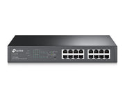 TP-Link TL-SG1016PE hanterad L2 Gigabit Ethernet (10/100/1000) Strömförsörjning via