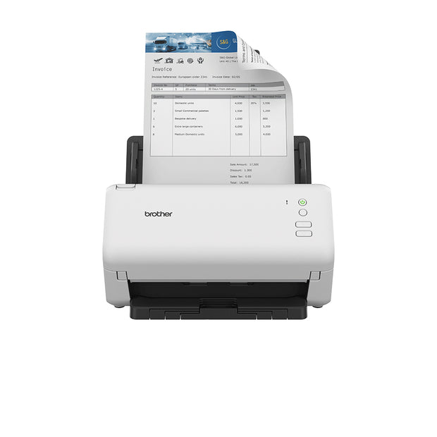 Brother ADS-4100 skannrar ADF-skanner 600 x 600 DPI A4 Svart