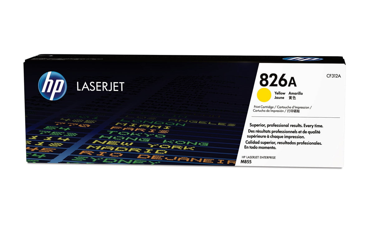 HP 826A gul LaserJet-originaltonerkassett