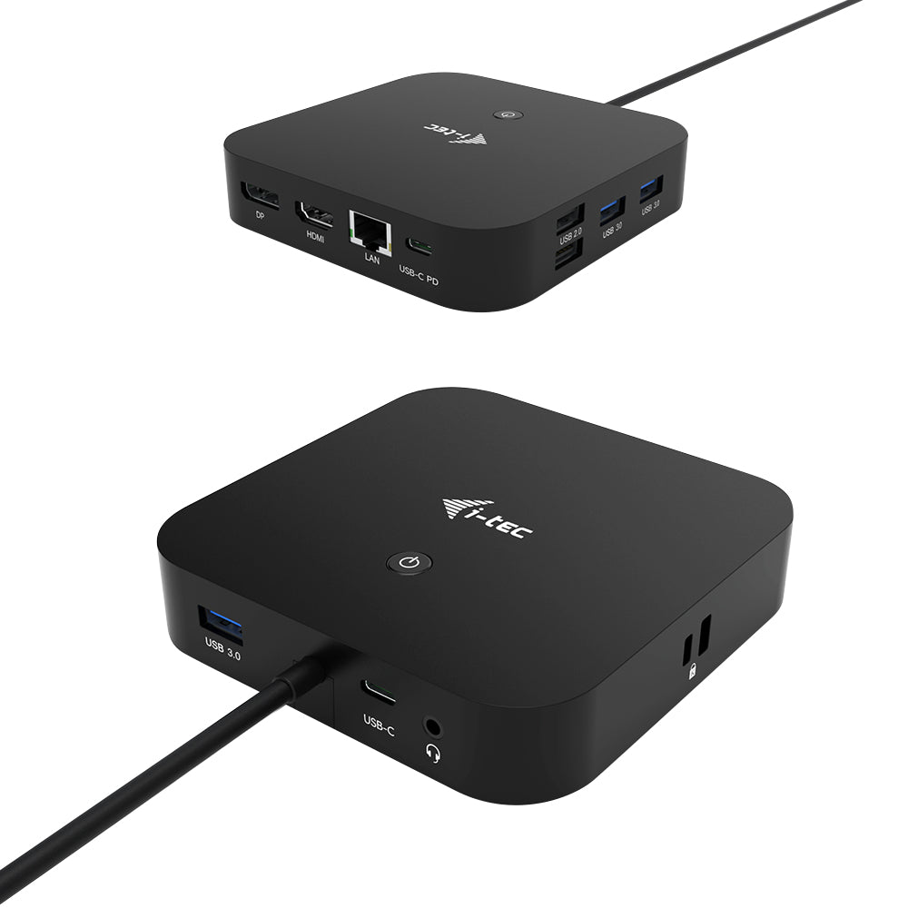 i-tec C31HDMIDPDOCKPD dockningsstationer för bärbara datorer Kabel USB 3.2 Gen 1