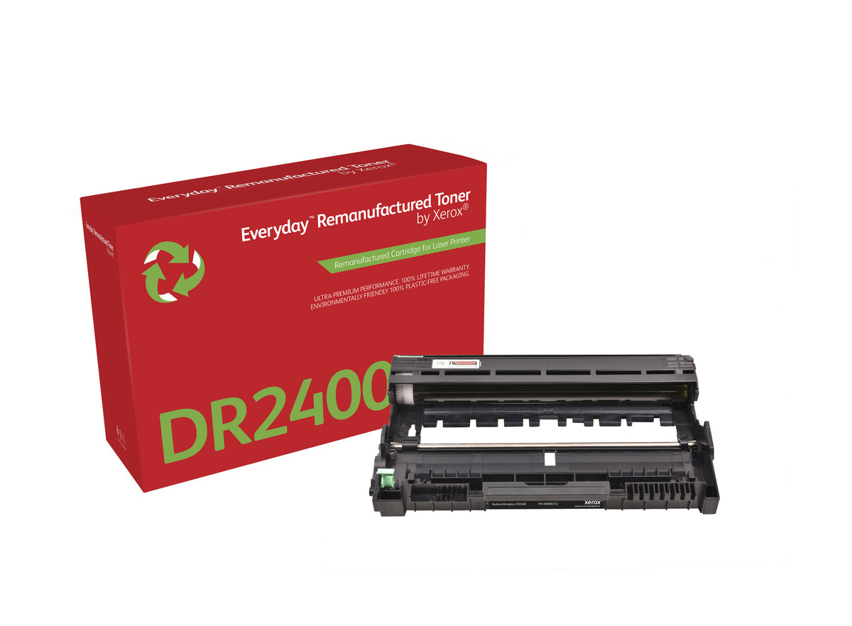 Xerox Everyday Mono Drum Remanufactured by compatible with Brother DR2400