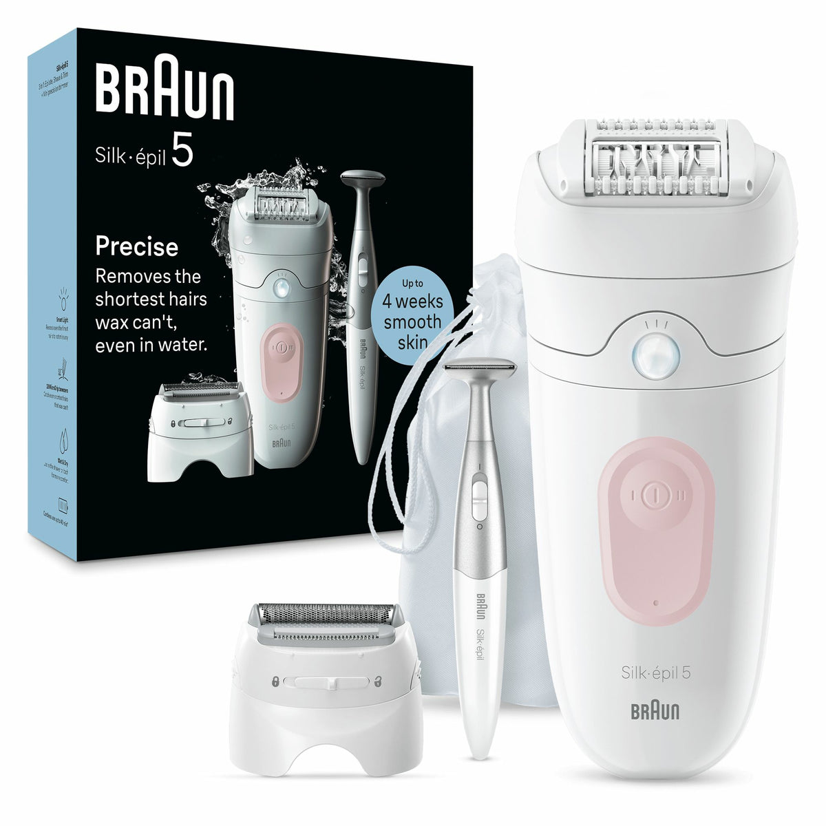 Braun Silk-épil 5 5-230 28 pincetter Rosa