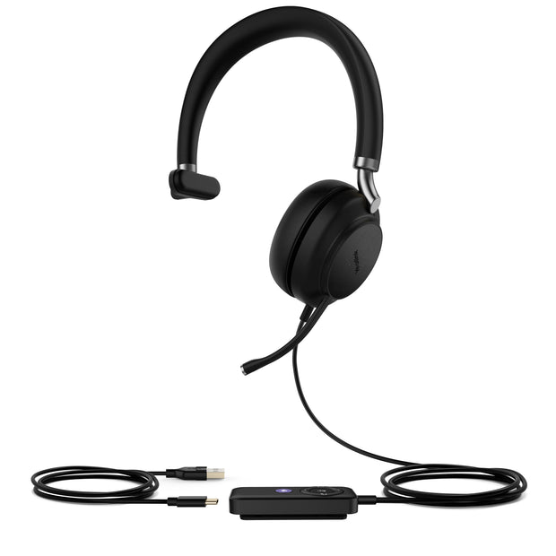 Yealink UH38 Mono Teams Headset Kabel & Trådlös Huvudband Kontor/callcenter