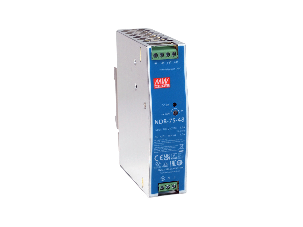 LevelOne POW-4822 strömförsörjningsenheter 75 W Blå