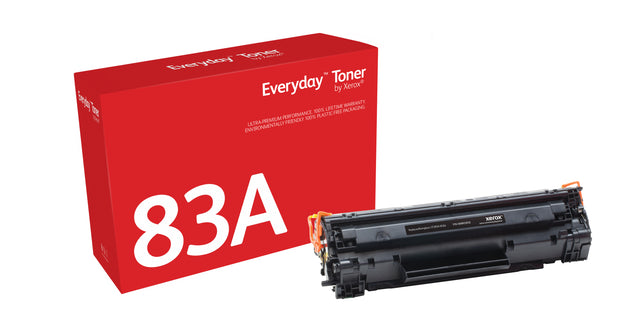 Everyday Svart Toner by Xerox compatible with HP 83A (CF283A)