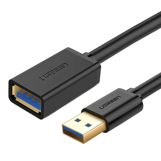 Ugreen US132 USB-kablar USB 3.2 Gen 1 (3.1 Gen 1) 1 m USB A 5 Gbit/s Svart