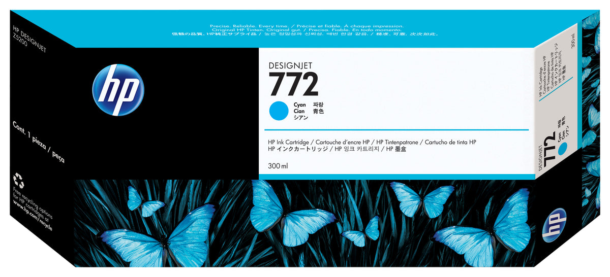HP 772 300 ml DesignJet-bläckpatron