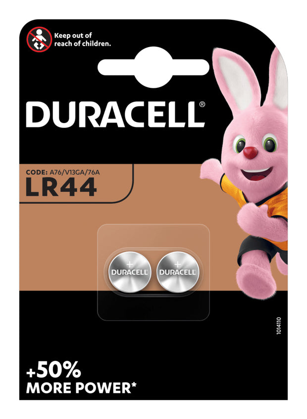 Duracell LR44 Engångsbatteri Alkalisk hushållsbatterier