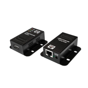 LogiLink UA0267 kabelomvandlare (hane/hona) USB RJ-45 Svart