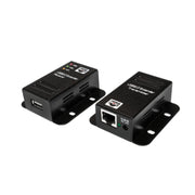 LogiLink UA0267 kabelomvandlare (hane/hona) USB RJ-45 Svart