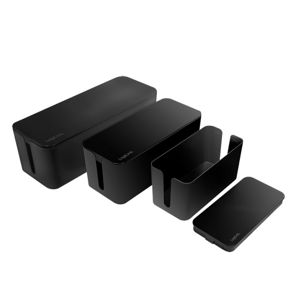 LogiLink KAB0077 kabelsamlare Universal Kabeldosa Svart