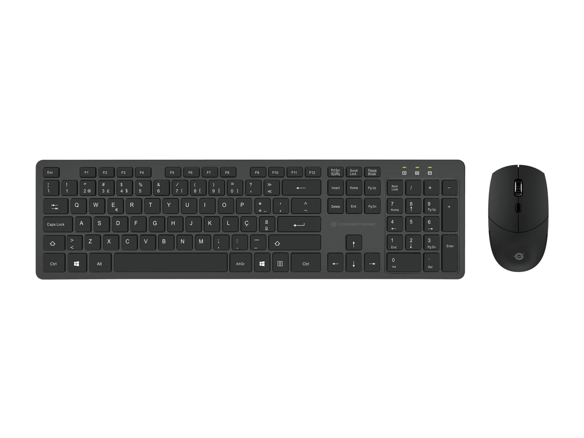 Conceptronic ORAZIO01PT tangentbord Mus inkluderad Kontor RF Trådlös QWERTY