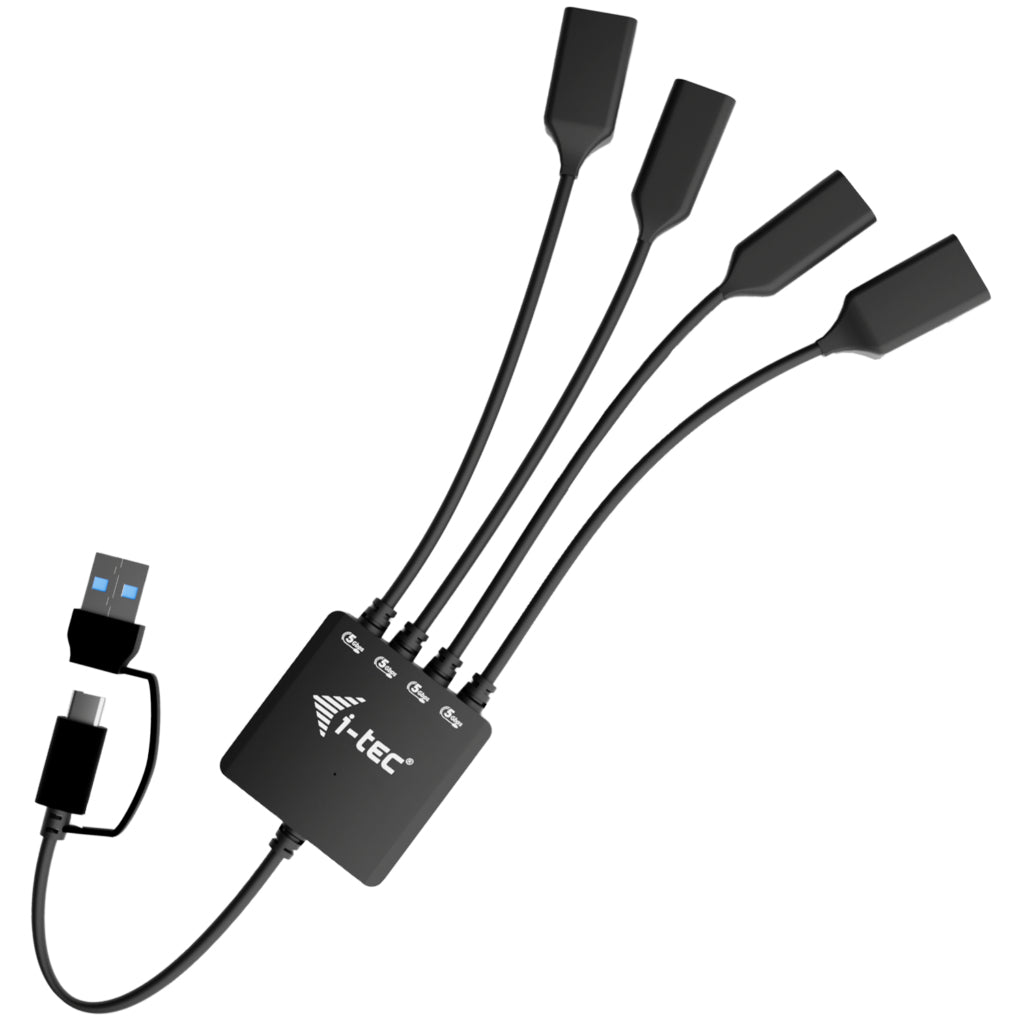 i-tec USB-C/USB-A Cable HUB 4 port (2x USB-C