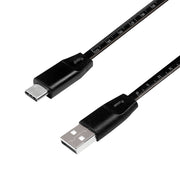 LogiLink CU0157 USB-kablar USB 2.0 1 m USB A USB C Svart