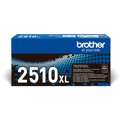 Brother TN-2510XL Tonerkassett Original Svart