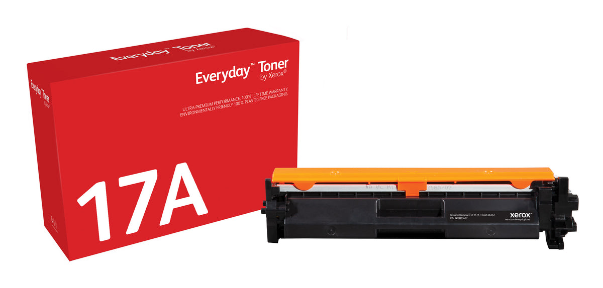 Everyday Svart Toner by Xerox compatible with HP 17A (CF217A)