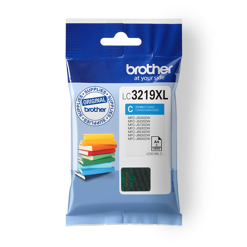 Brother LC3219XLC bläckpatroner Original Hög (XL) avkastning Cyan