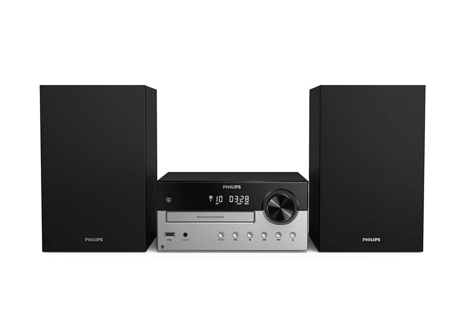 Philips TAM4205 Hemmaljud mikrosystem 60 W Svart