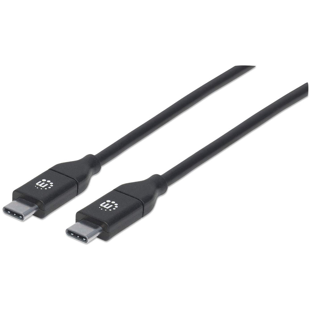 Manhattan 355247 USB-kablar USB 2.0 2 m USB C 0,48 Gbit/s Svart