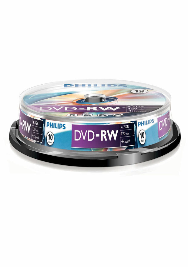 Philips DVD-RW DN4S4B10F/00 tomma Dvd:Er