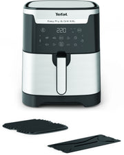 Tefal Easy Fry & Grill EY801D 6,5 l Fristående 1650 W Varmluftsfritös Rostfritt stål
