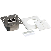LogiLink NP0123 eluttag RJ-45 Metallisk