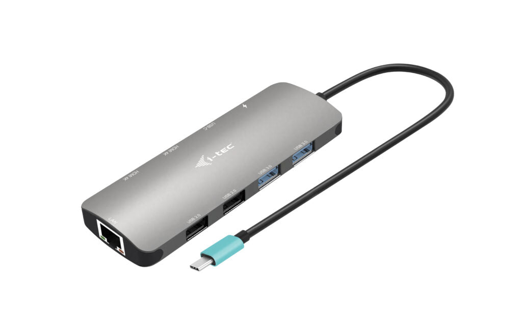 i-tec C31NANOHDM2DOCPD dockningsstationer för bärbara datorer Kabel USB 3.2 Gen 1