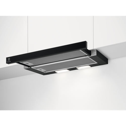 Electrolux LFP326FB Halvinbyggd (utdragbar) Svart 410 m³/h