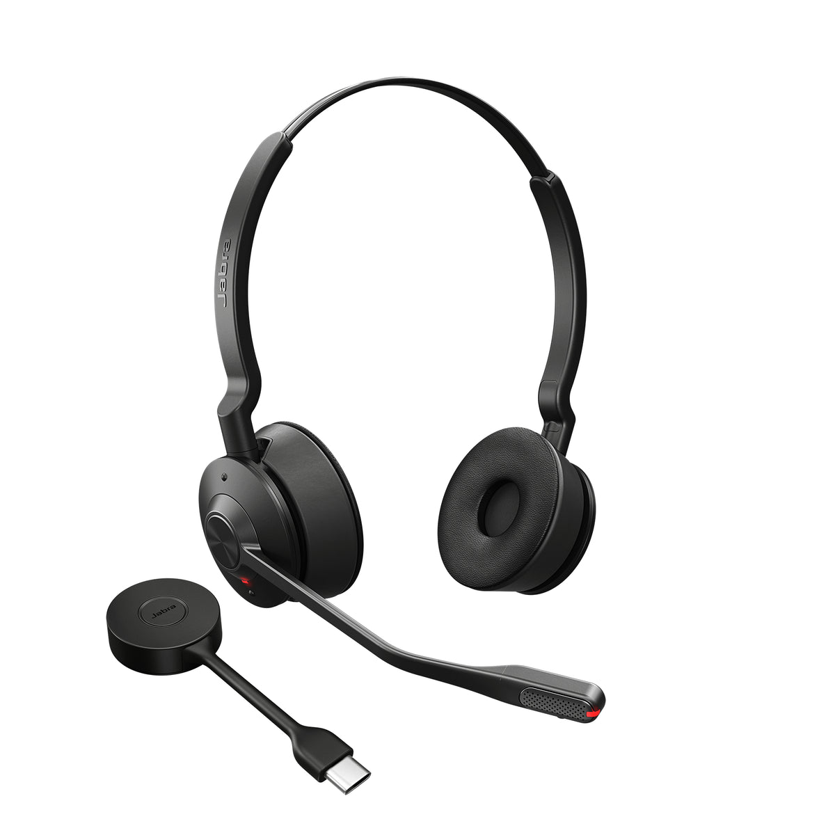 Jabra Engage 55 MS Stereo Headset Trådlös Huvudband Kontor/callcenter USB Type-A