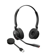 Jabra Engage 55 MS Stereo Headset Trådlös Huvudband Kontor/callcenter USB Type-A