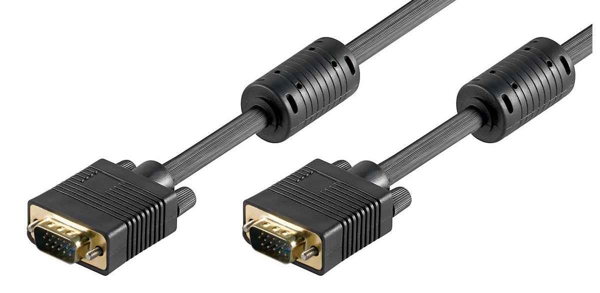 Microconnect MONGG3FB VGA-kabel 3 m VGA (D-Sub) Svart