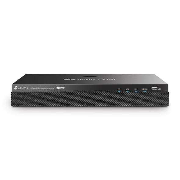 TP-Link VIGI NVR2016H-16MP nätverksvideobandspelare (NVR) Svart - 1x1G