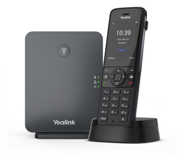 Yealink W78P IP-telefoner Svart TFT