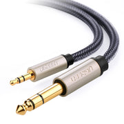 Ugreen 10625 ljudkabel 1 m 2 x 6,35mm 3,5mm Svart