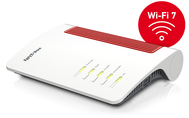 Box 7682 trådlös router 2.5 Gigabit Ethernet Dual-band (2,4 GHz / 5 GHz) Vit