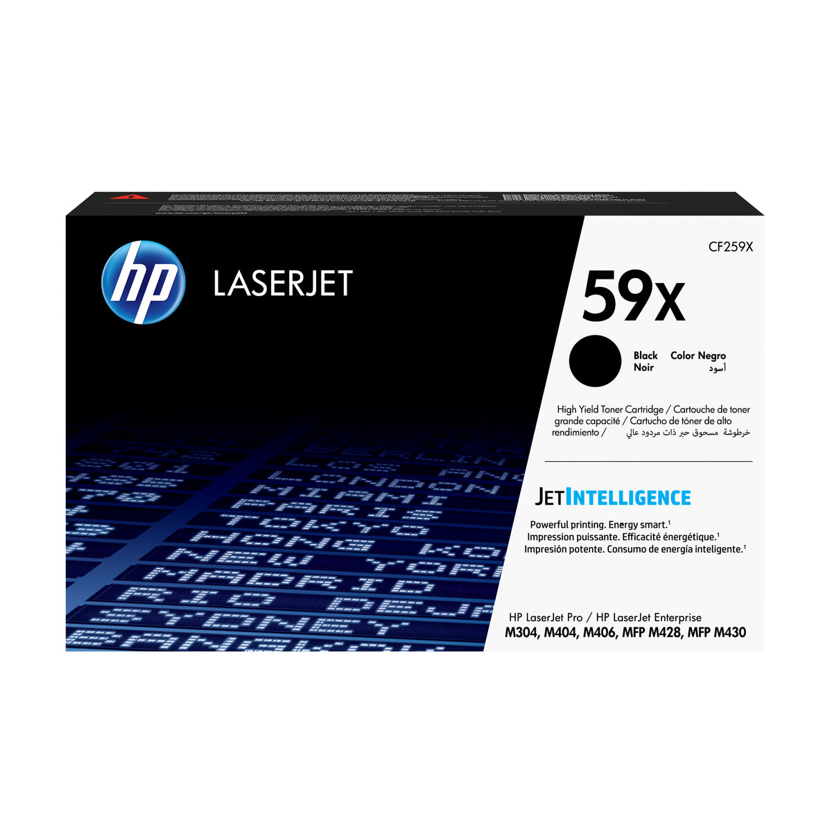 HP 59X svart original LaserJet-tonerkassett med hög kapacitet