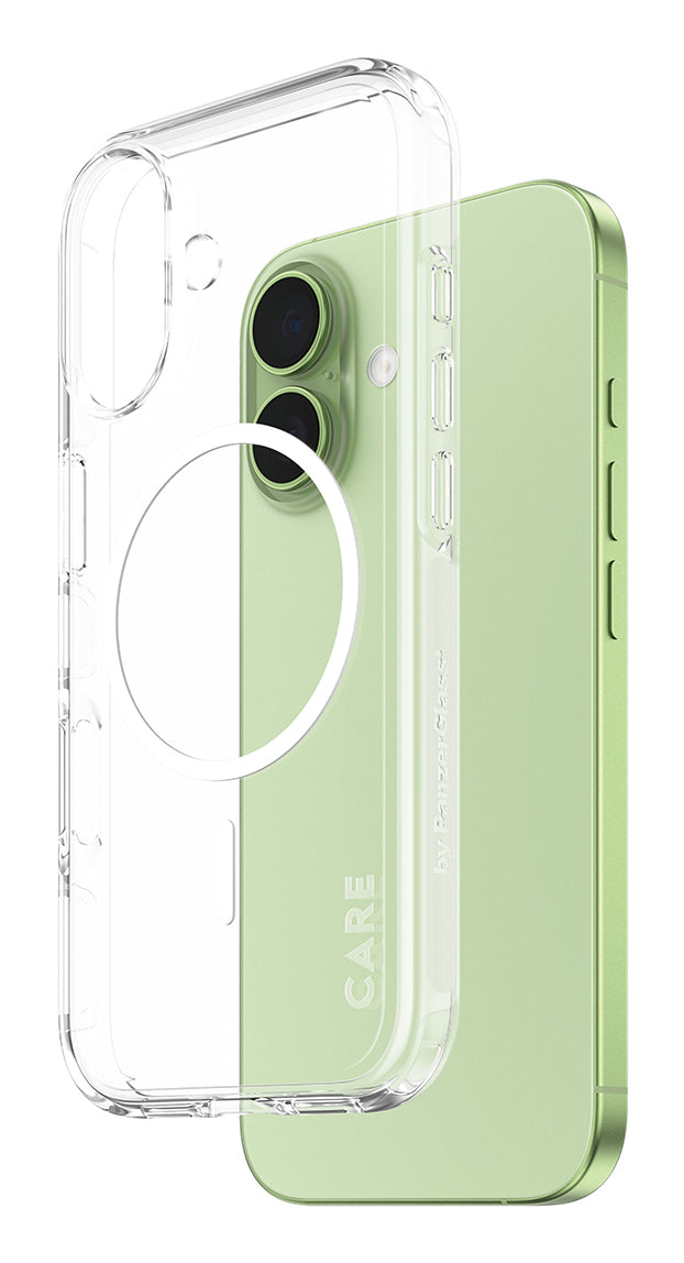 PanzerGlass CARE by Urban Explorer Case Transparent w. White MagSafe iPhone 17