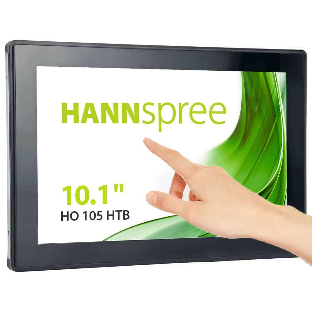 Hannspree Open Frame HO 105 HTB Platt skärm för digital skyltning