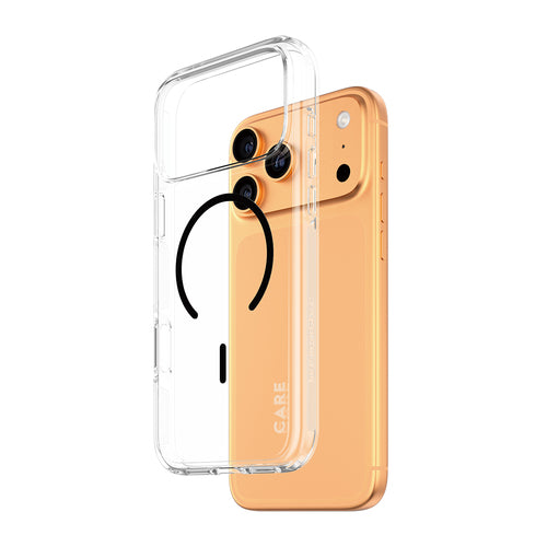 PanzerGlass CARE by Urban Explorer Case Transparent w. Black MagSafe iPhone 17 Pro