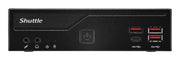 Shuttle DB860 datorhölje & moderkort 1,35L storlek PC Svart Intel B860 LGA 1851
