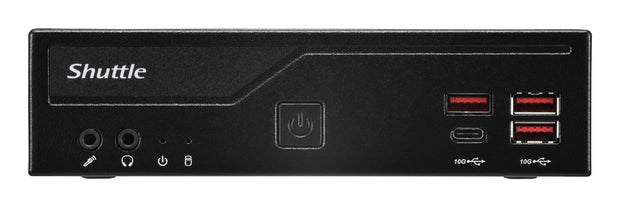 Shuttle DB860 datorhölje & moderkort 1,35L storlek PC Svart Intel B860 LGA 1851