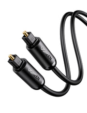 Ugreen 70892 ljudkabel 2 m Toslink Svart