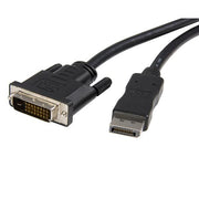 StarTech.com DP2DVIMM10 videokabeladapter 3 m DisplayPort DVI-D Svart