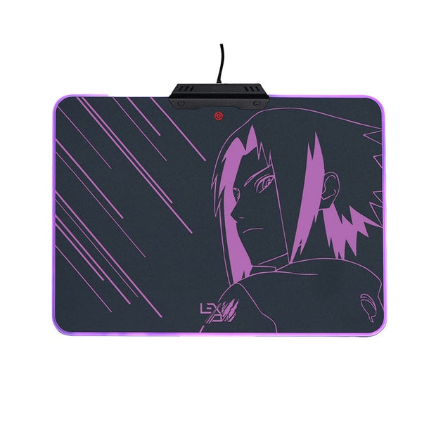 Lexip Sasuke Revenge Spelmusmatta Svart musmattor