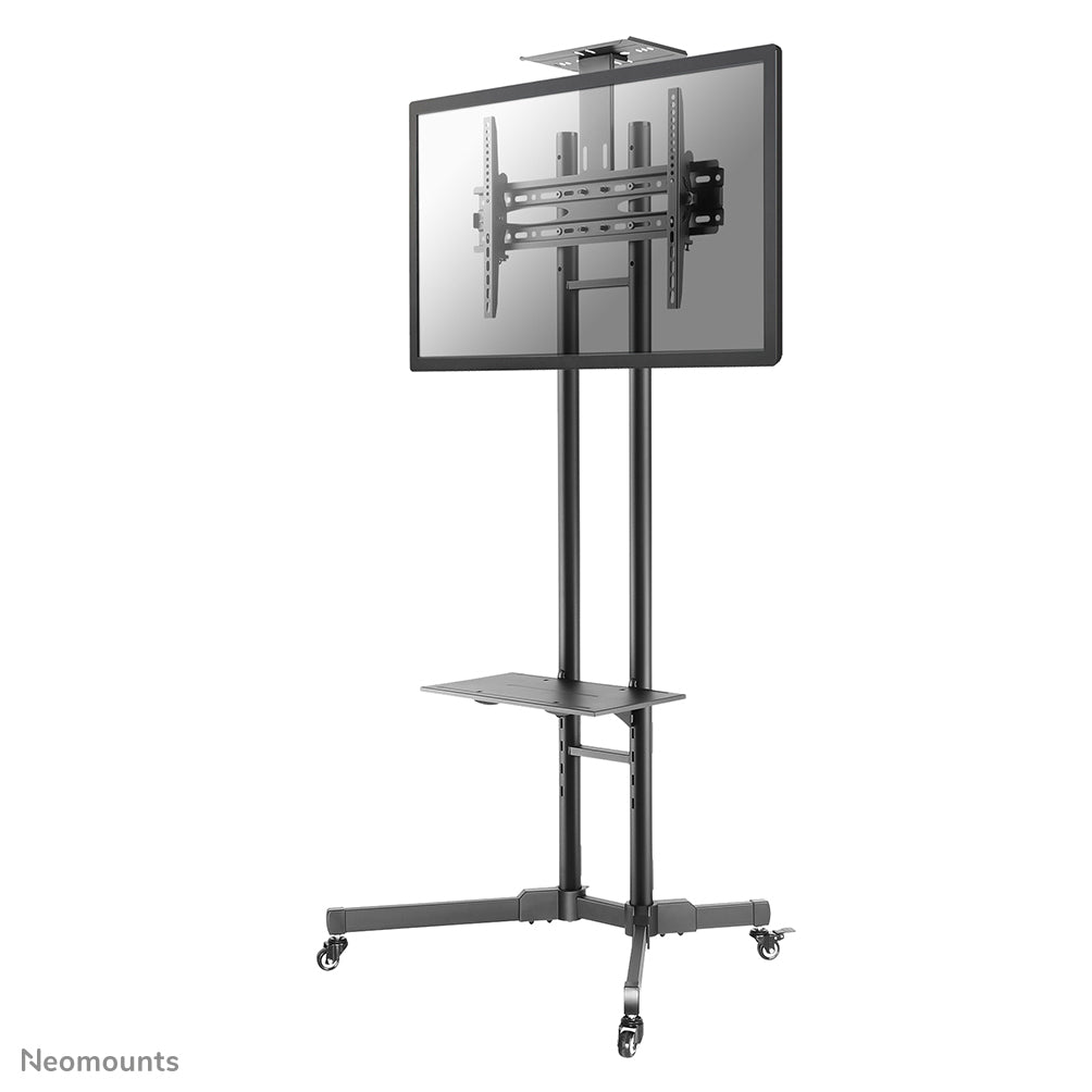 Neomounts PLASMA-M1700E multimediavagnar & ställ Svart Bärbart golvstativ
