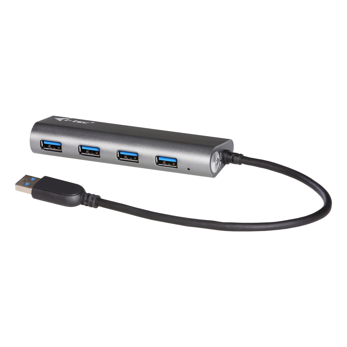 i-tec Metal U3HUB448 gränssnittshubbar USB 3.2 Gen 1 (3.1 Gen 1) Type-A 5000 Mbit/s