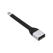 i-tec C31FLATDP60HZ videokabeladapter 0,11 m USB Type-C DisplayPort Svart