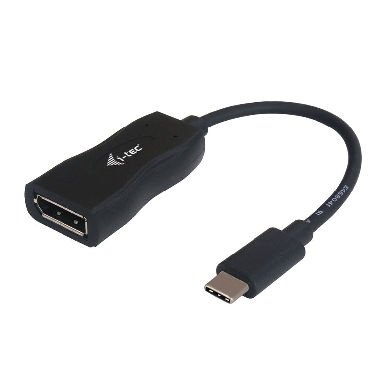 i-tec C31DP60HZP videokabeladapter 0,15 m USB-C 3.1 DisplayPort Svart