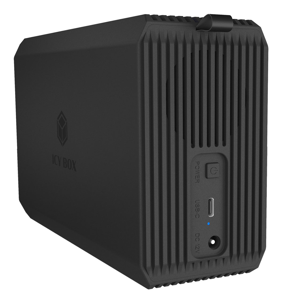 ICY BOX IB-RD3720-CU3 HDD- / SSD kabinett Svart 2.5/3.5"