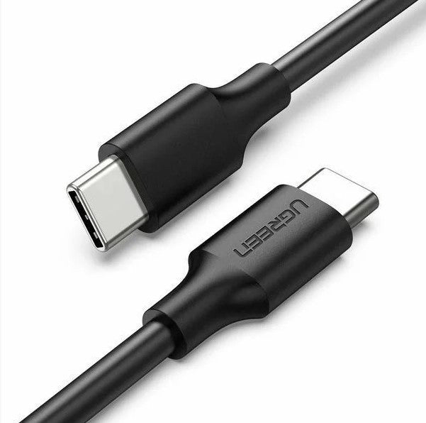 Ugreen 50997 USB-kablar USB 2.0 1 m USB C 0,48 Gbit/s 60 W Svart